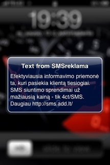SMS siuntimas internetu